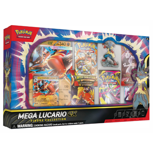 *RESERVA* Mega Figura Collection Mega Lucario EX - Inglés 🇬🇧