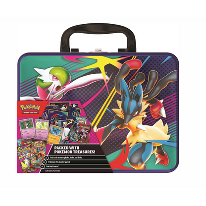 *RESERVA* Maletín Mega Lucario y Mega Gardevoir - Inglés 🇬🇧