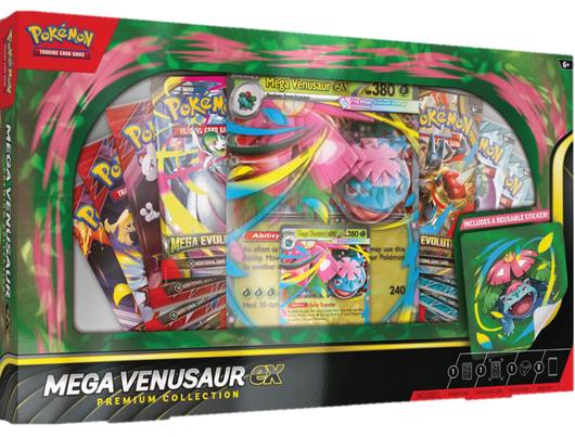 *RESERVA* Caja Premium Collection EX Mega Venasaur - Inglés 🇬🇧